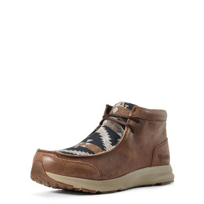 Ariat Spitfire Kahverengi / Lacivert Western Csizma Erkek (26255-743)